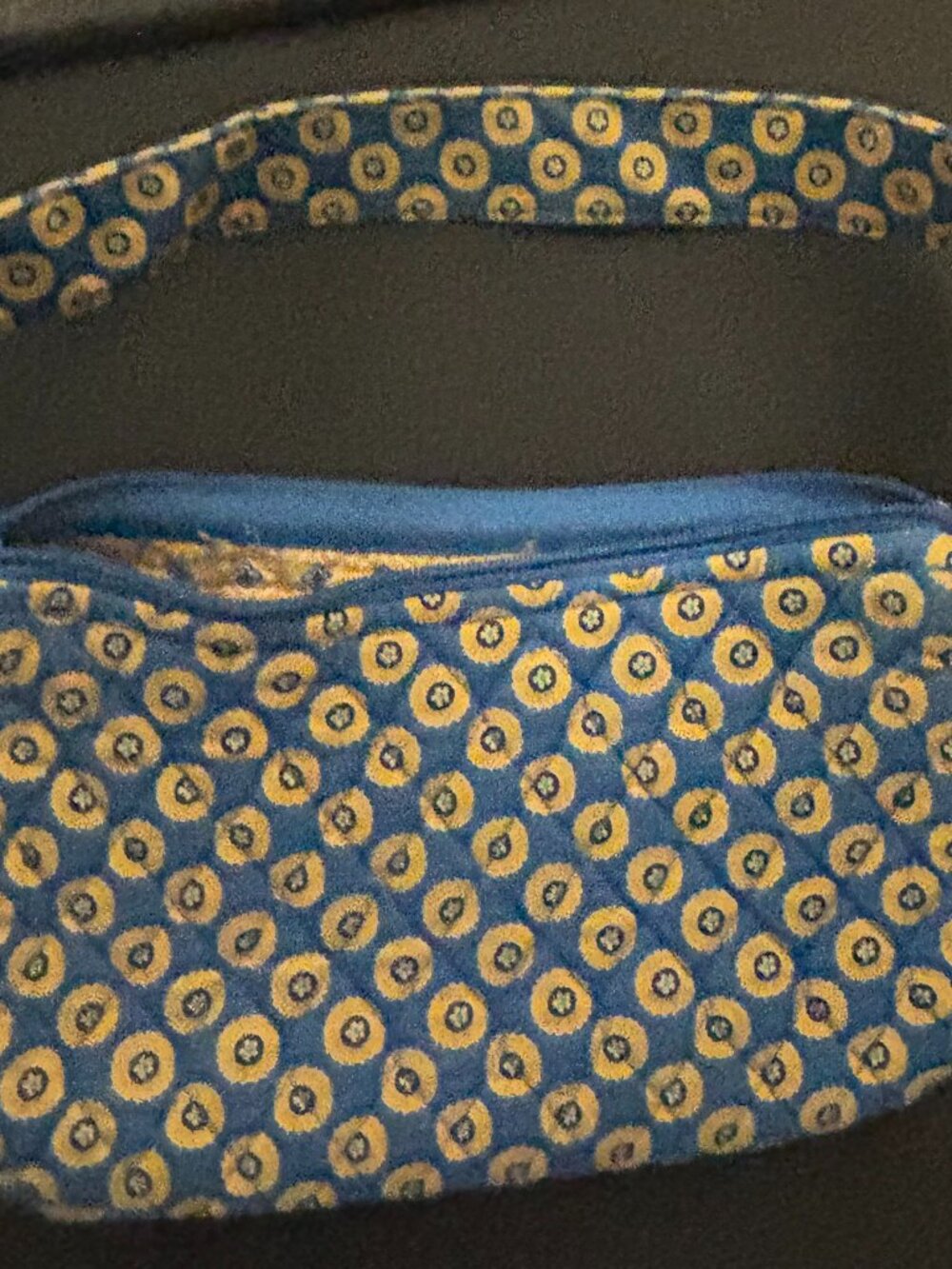 Small Blue and Yellow Crossbody